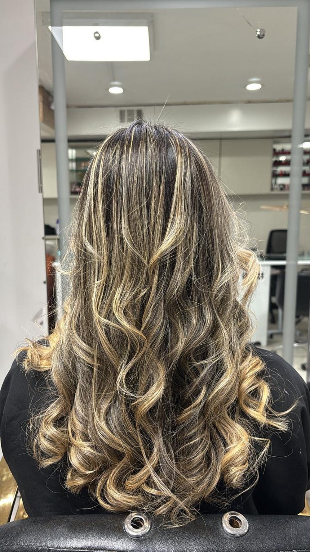 Balayage blowout finished at Lush Atelier